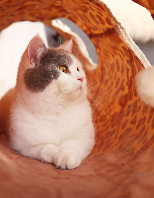 Load image into Gallery viewer, Cat Toys Collapsible Tunnel Dog Tube for Fat Cat,Rabbits,Dogs Length 51" Diameter 12"
